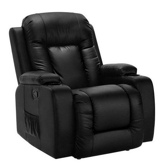 View details for Artiss Electric Massage Chair Recliner Luxury Lounge Sofa Armchair Heat Leather Artiss Electric Massage Chair Recliner Luxury Lounge Sofa Armchair Heat Leather
