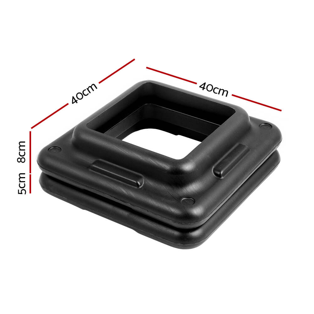 Achieve New Heights in Your Fitness Routine Everfit Step Risers, Aerobic Step Bench Elevators, Customizable Height Increase, Non-Skidding Pads, Safe and Stable Design, Sizes and Dimensions