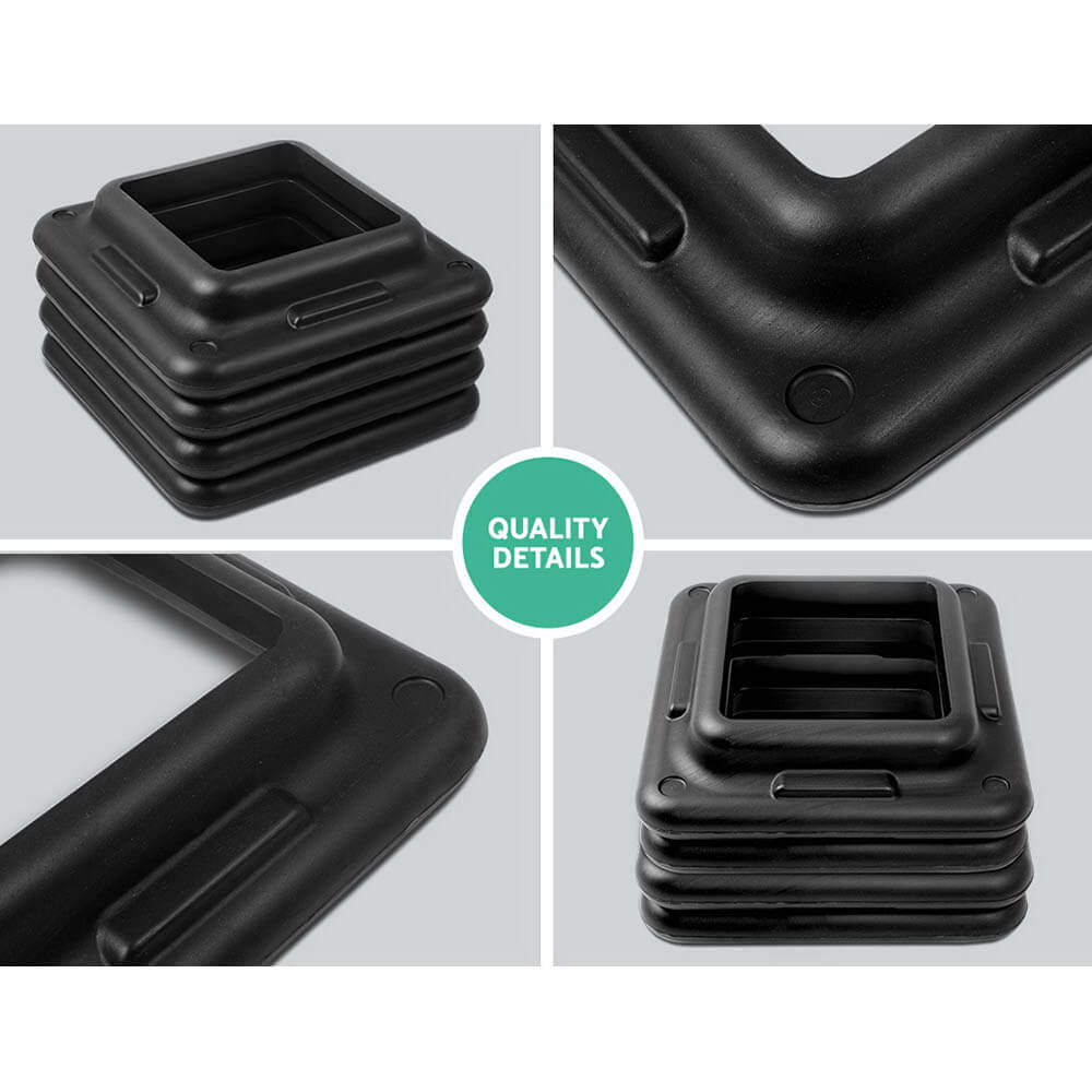 Customizable Height for Challenging Workouts Everfit Step Risers, Elevate Your Aerobic Step Bench, Increase Height by 5cm, Non-Skid Pads, Suitable for Home and Gym