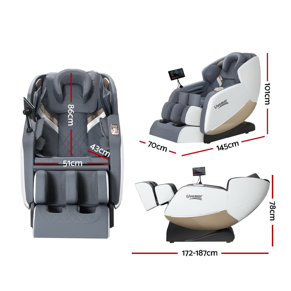 LIVEMOR BERYL Massage Chair Electric Recliner Home