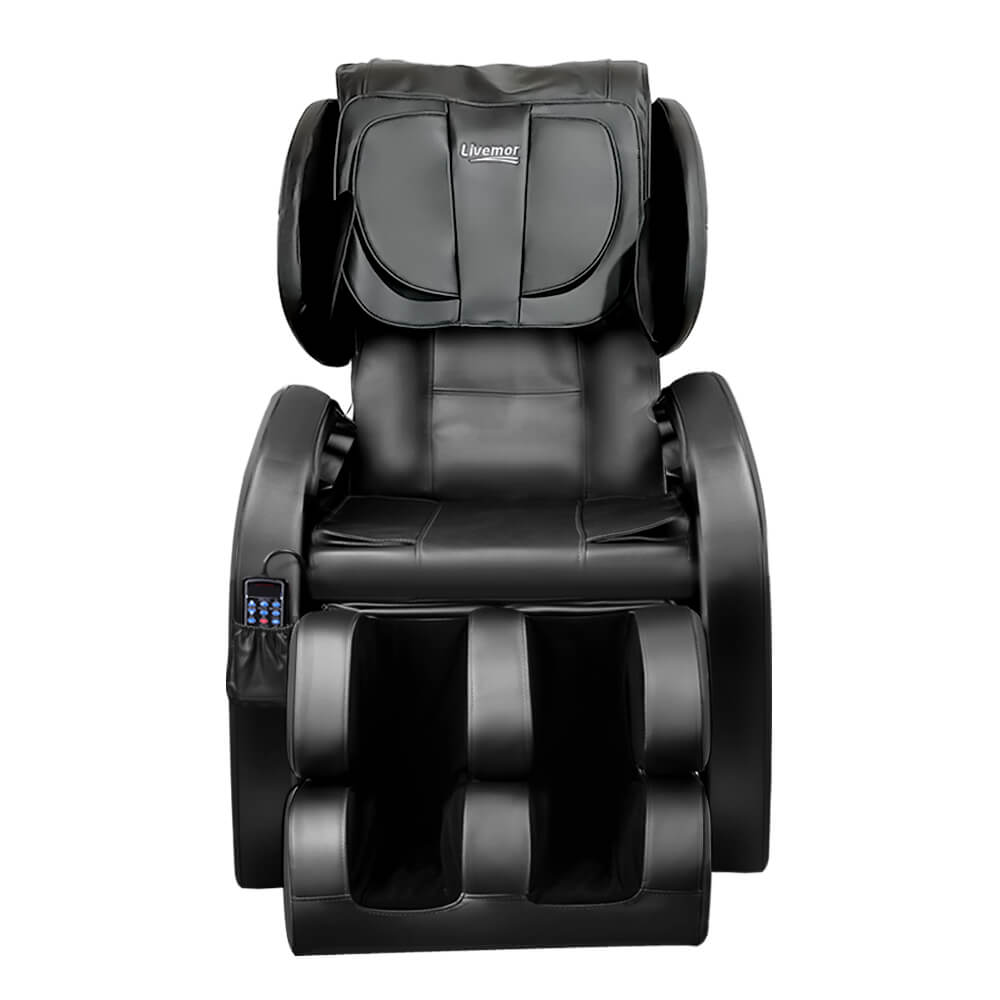 Livemor Comprehensive Massage Sofa Full Body Massage, Zero Gravity Advanced Technology Black Heating Function