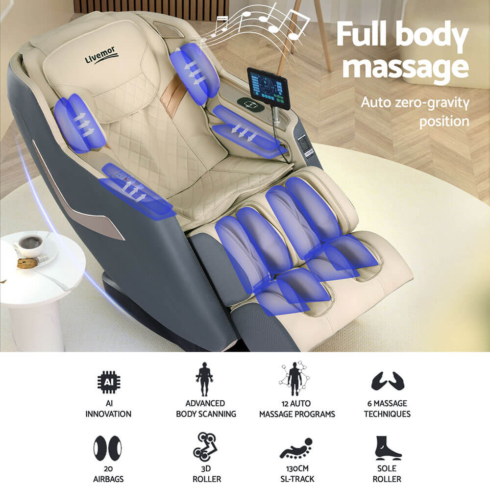 zero gravity recline massage Chair Livemor