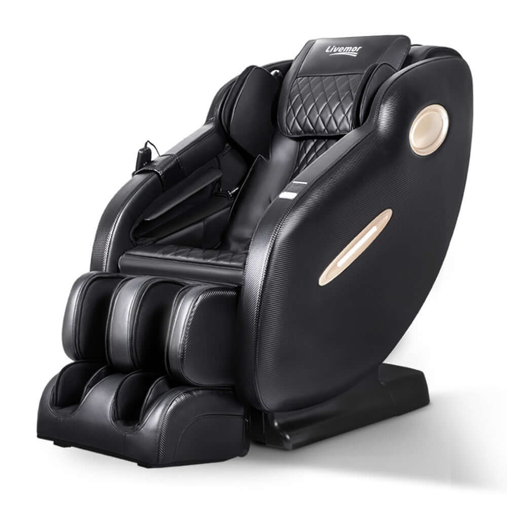 Livemor Massager Chair SL Track Full Body Air Bags Shiatsu Massaging Massager