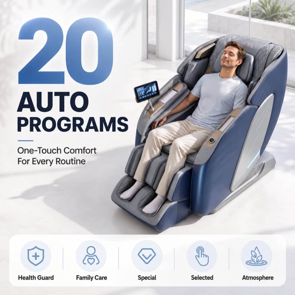 20 uato programs massage chair