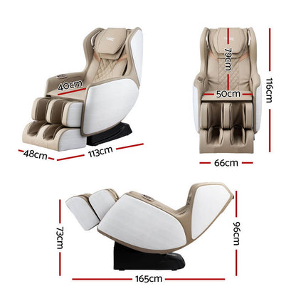 dimensions marked 3D OLIN Massage Chair Electric Recliner