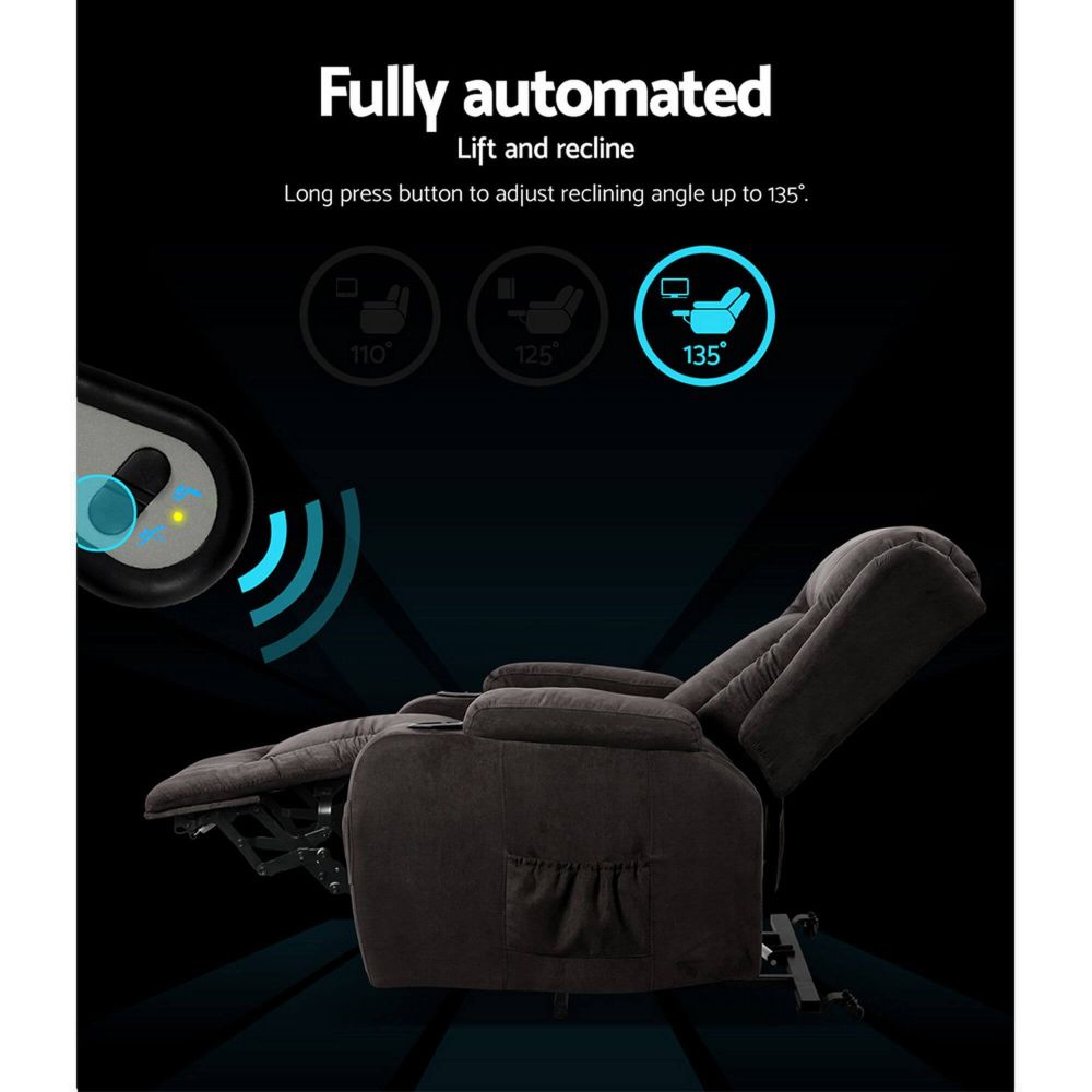ARTISS RECLINER fully assembled with automation controls