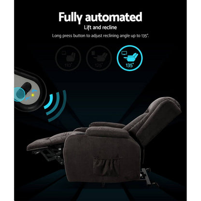 ARTISS RECLINER fully assembled with automation controls