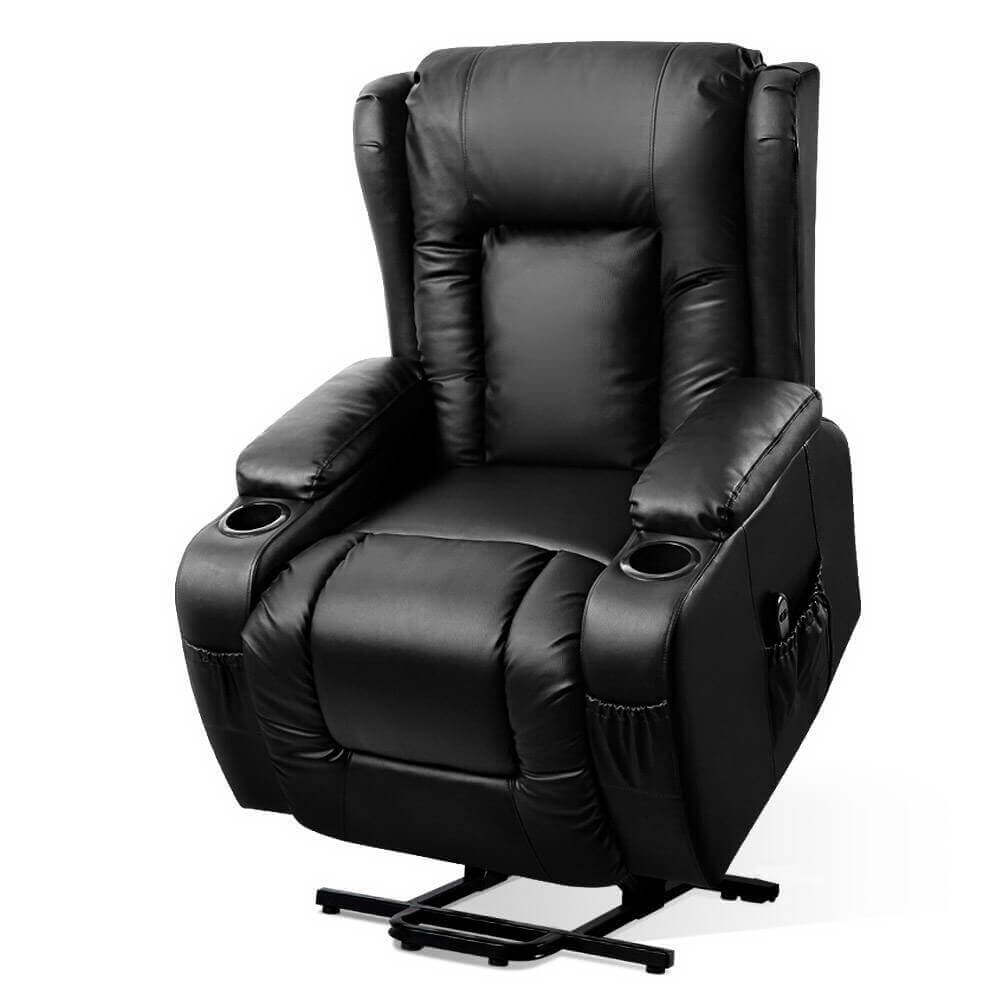 Artiss Recliner Electric Chair Massager Lift Motor Heated Massage Loun Daily Stretch