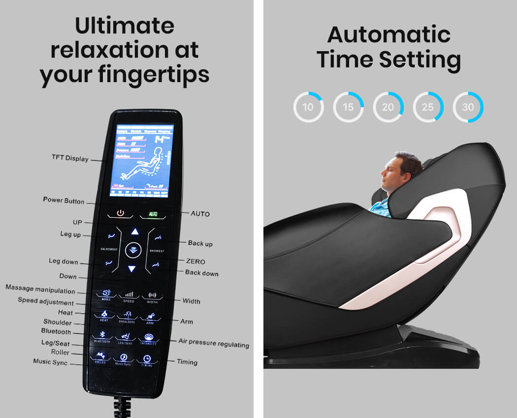 Automatic Time Setting Massage Chair