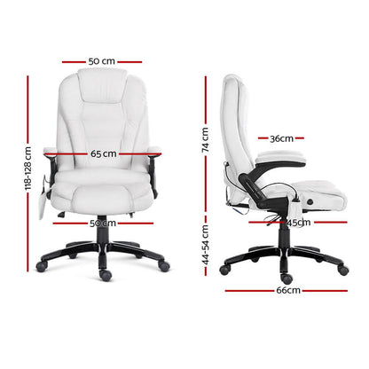 DailyStretch-Artiss-8-Point-Massage-Office-Chair-Side-View-Adjustabl