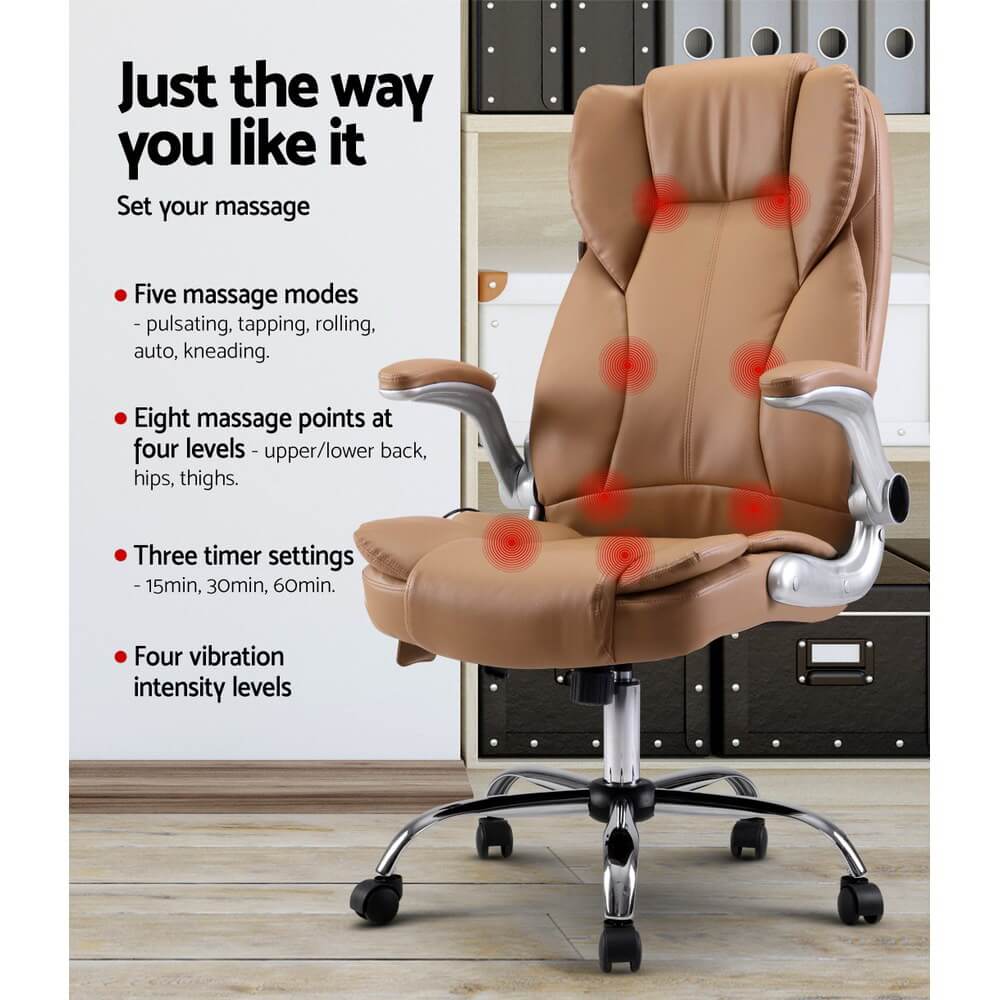 DailyStretch-Artiss-8-Point-Massage-Office-Chair-Reclined-Position-