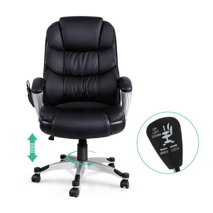 DailyStretch-Artiss-8-Point-Massage-Office-Chair-Back-View-Heated-