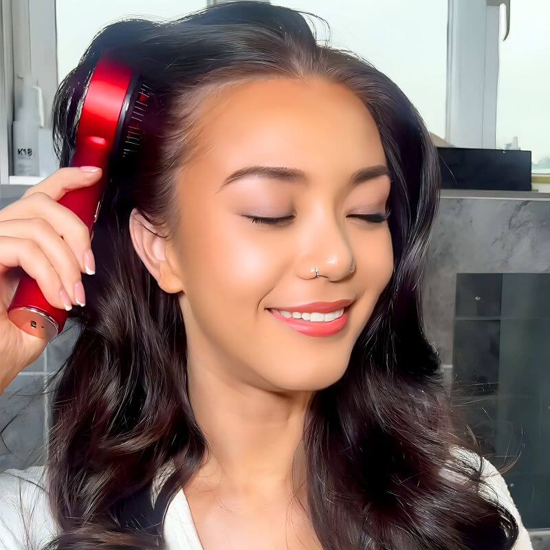 DailyStretch™  Light Therapy Scalp Massager Brush health shine hair