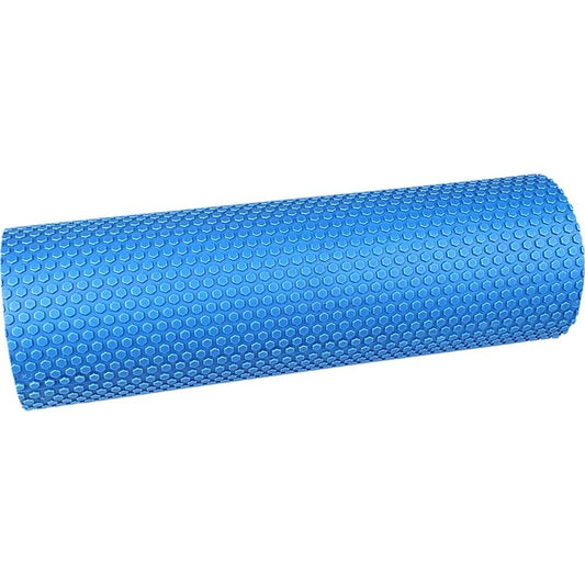 EVERFIT Foam Roller High-Density EVA Construction, 45 x 15cm, Blue, Lightweight and Portable, Ideal for Yoga, Pilates, and Physiotherapy