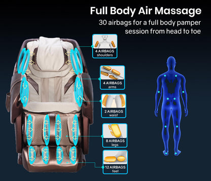FORTIA full Body Massage Chair Zero Gravity