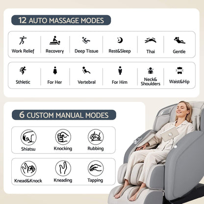 LIVEMOR Rollers Electric Massage Chair