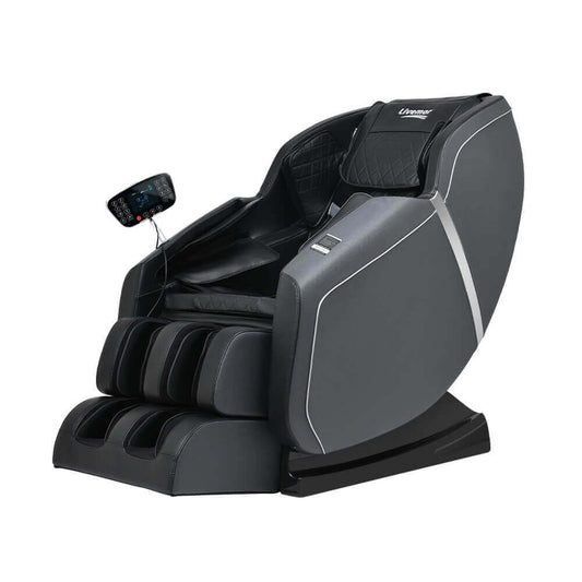 Livemor Electric Massage Chair Full Body Reclining Zero Shiatsu Heating Massager - Advanced Technology, Targeted Massage Modes, Foot Rollers