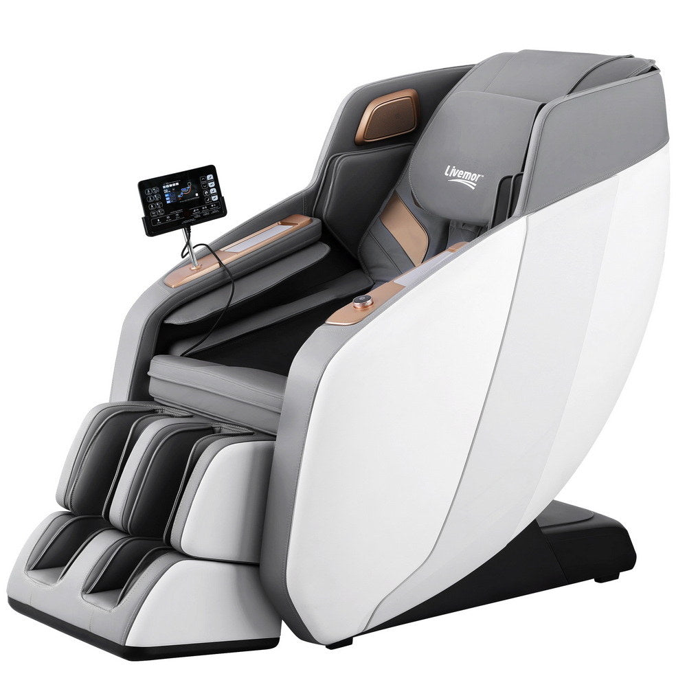 LIVEMOR 4D ROWA Massage Chair | Zero-Gravity, Heat Relief