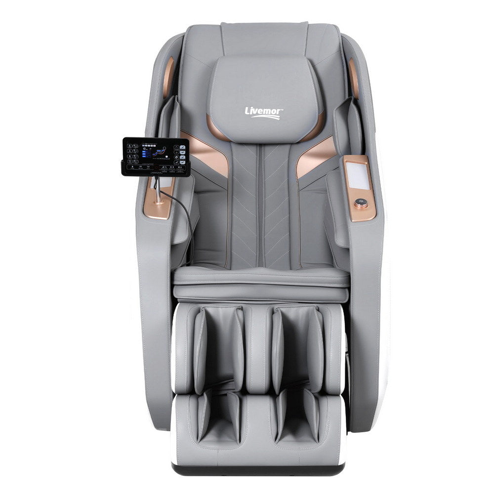 LIVEMOR 4D ROWA Massage Chair | Zero-Gravity, Heat Relief