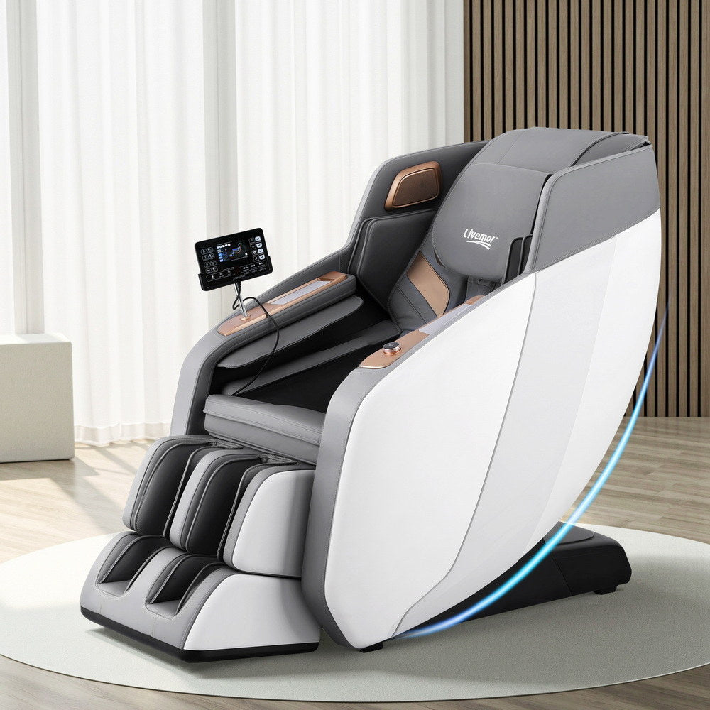 LIVEMOR 4D ROWA Massage Chair | Zero-Gravity, Heat Relief