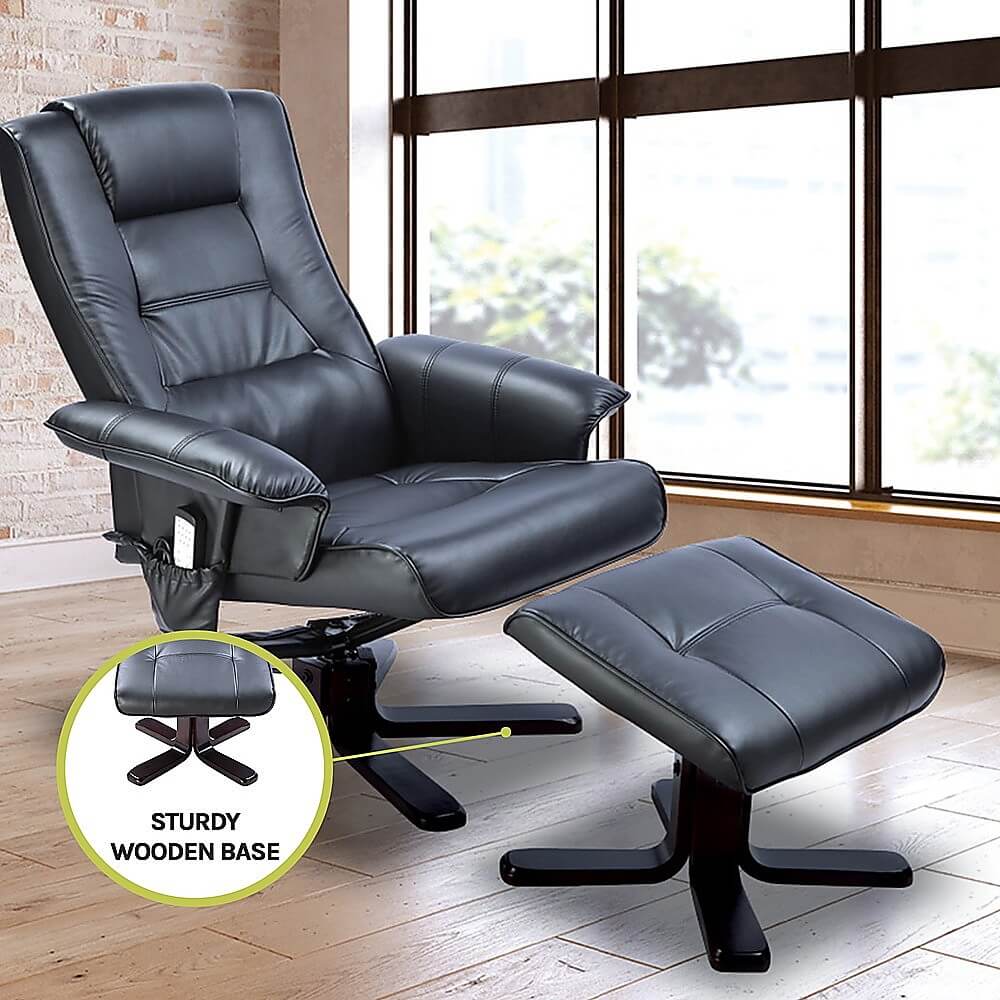 PU-Leather-Massage-Chair-Recliner-Back-View-Black