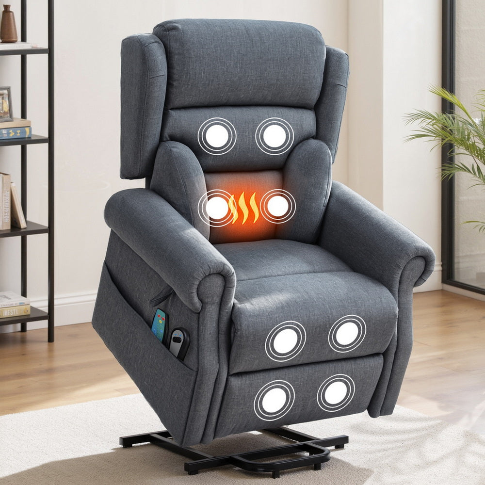 ARTISS RECLINER Chair Power Lift Massage Heated Recliner Sofa
