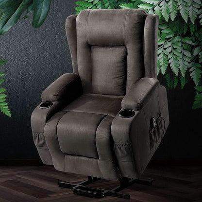 Rukwa massage chair RECLINER with cup holders