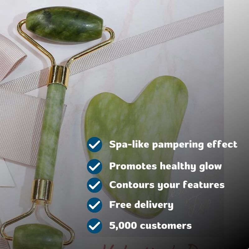 Smooth Jade Roller For Skincare
