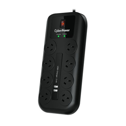 CyberPower 8-Port Surge Protector with USB
