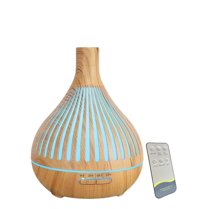 400ml Narrow Top Ultrasonic Aroma Diffuser – Remote Control, LED