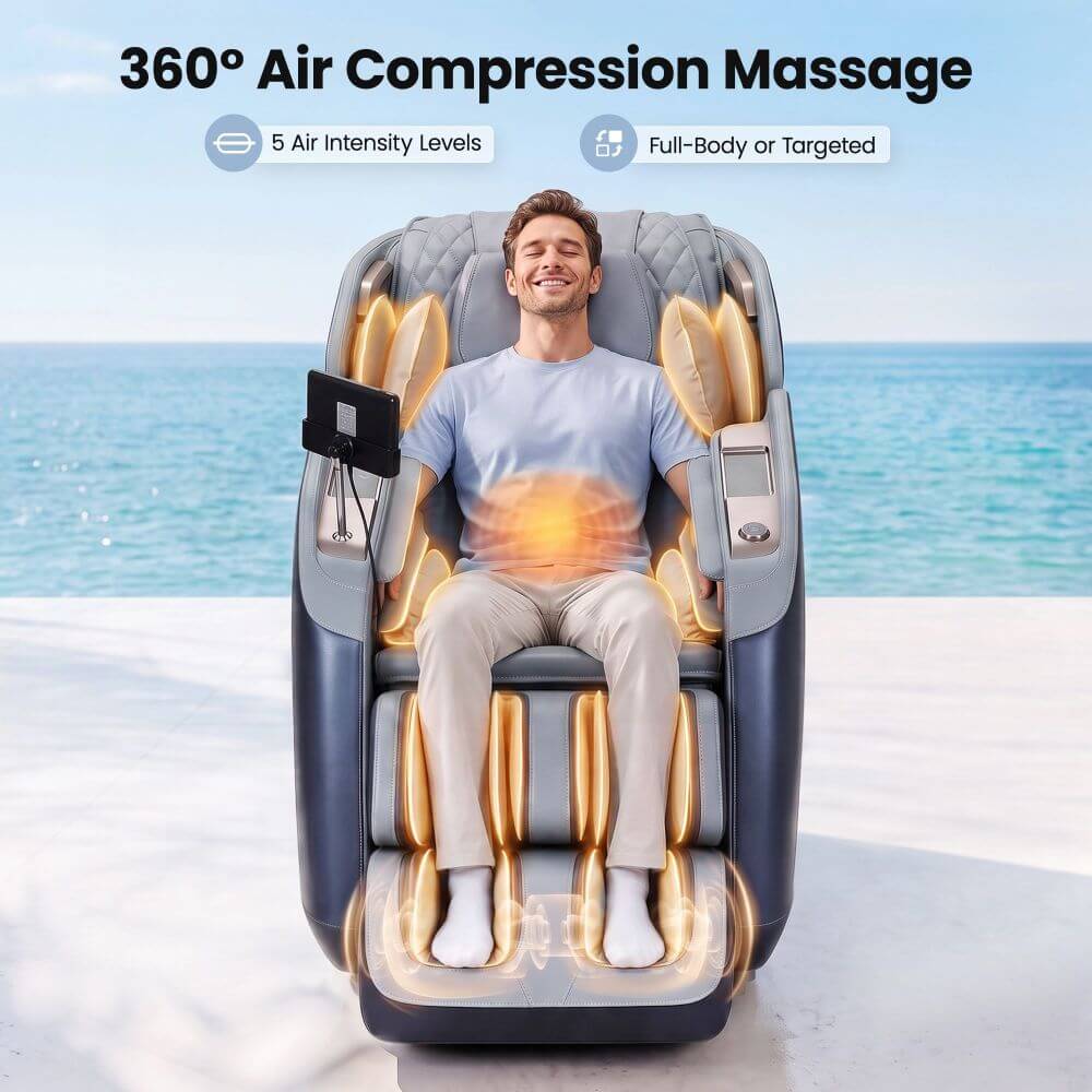 back and legs air compression