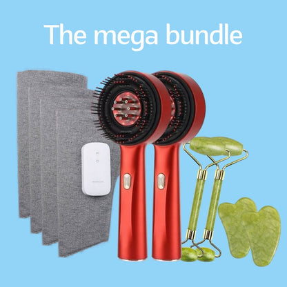 the mega bundle daily stretch scalp massage body
