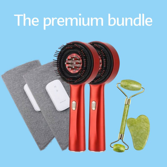 the premium bundle daily stretch scalp massage body