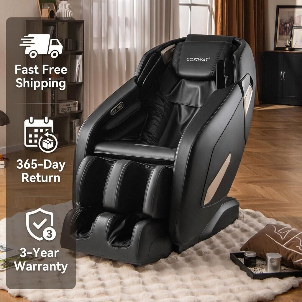 RELAXATION 02 Zero Gravity Shiatsu Massage Chair with Full Body Air Bags