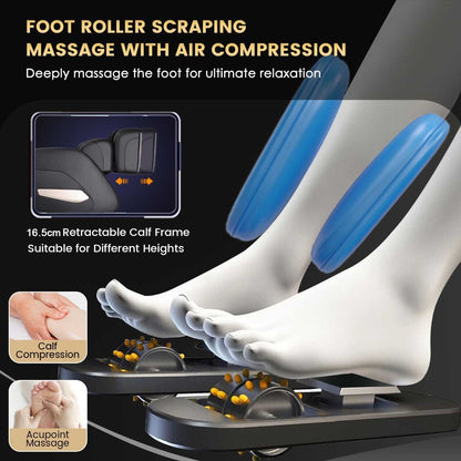 RELAXATION 02 Zero Gravity Shiatsu Massage Chair with Full Body Air Bags